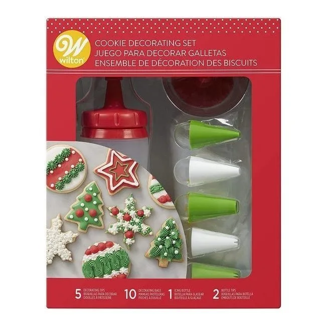 Kit per la decorazione di dolci - Wilton - 18 unità
