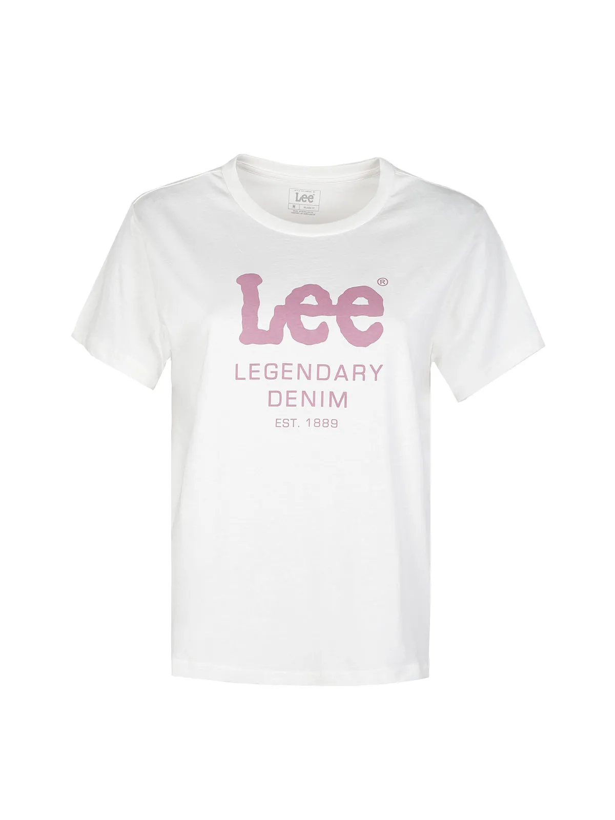 Lee Legendary Denim Tee  T-shirt manches courtes pour femme avec lettrage