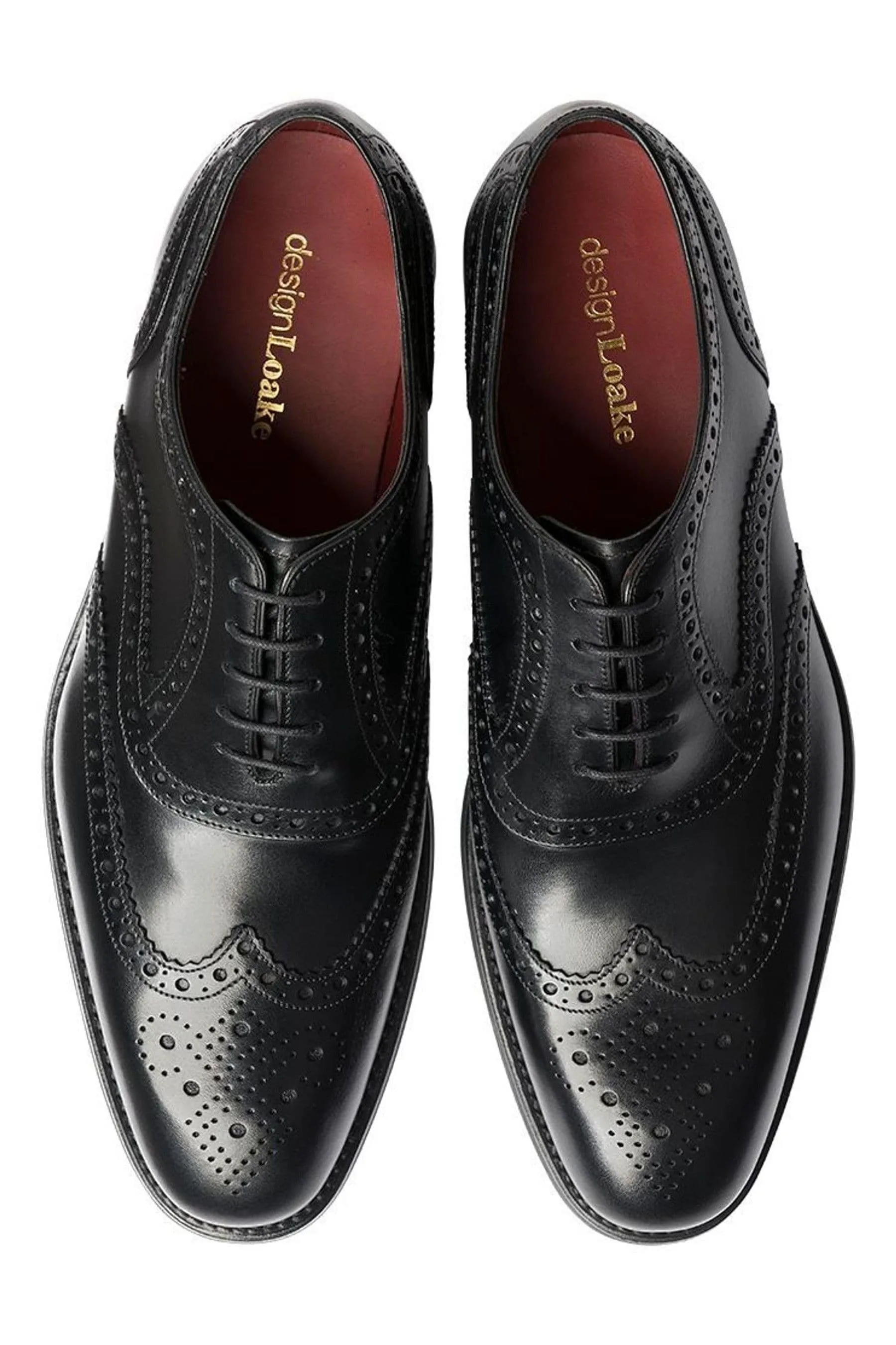 Loake scarpe brogue in pelle di vitello Kerridge
