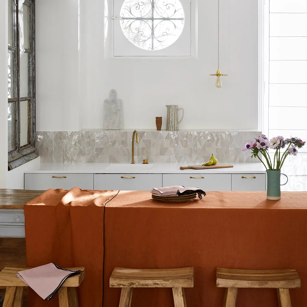  MADURA   CARLINA - Nappe rectangulaire | Orange