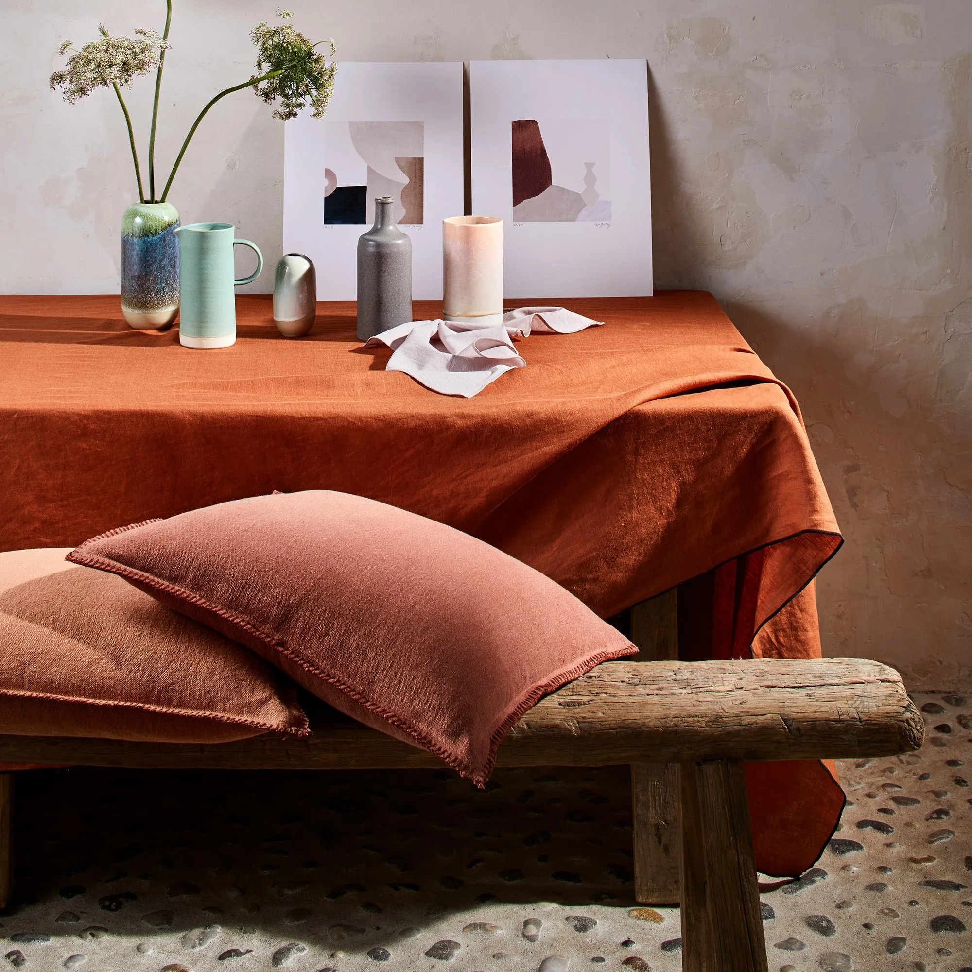  MADURA   CARLINA - Nappe rectangulaire | Orange