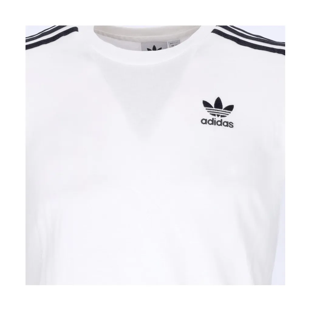 maglietta donna 3 stripes tee WHITE