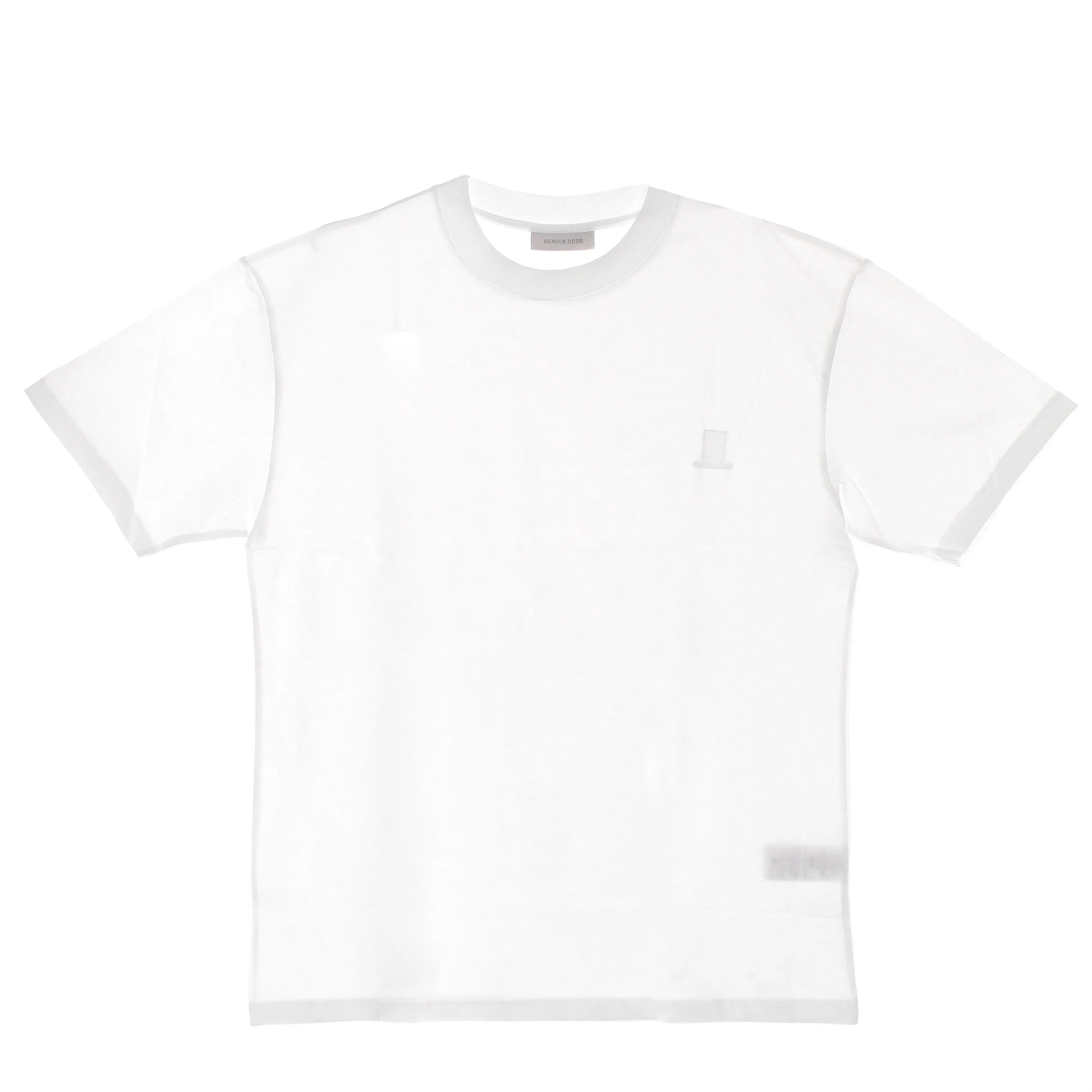 Maglietta Uomo Embroidered Logo Tee Off White