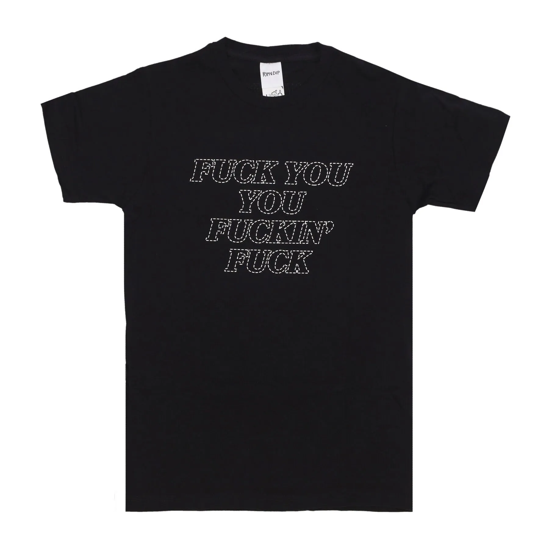 Maglietta Uomo Fuck You Tee Black