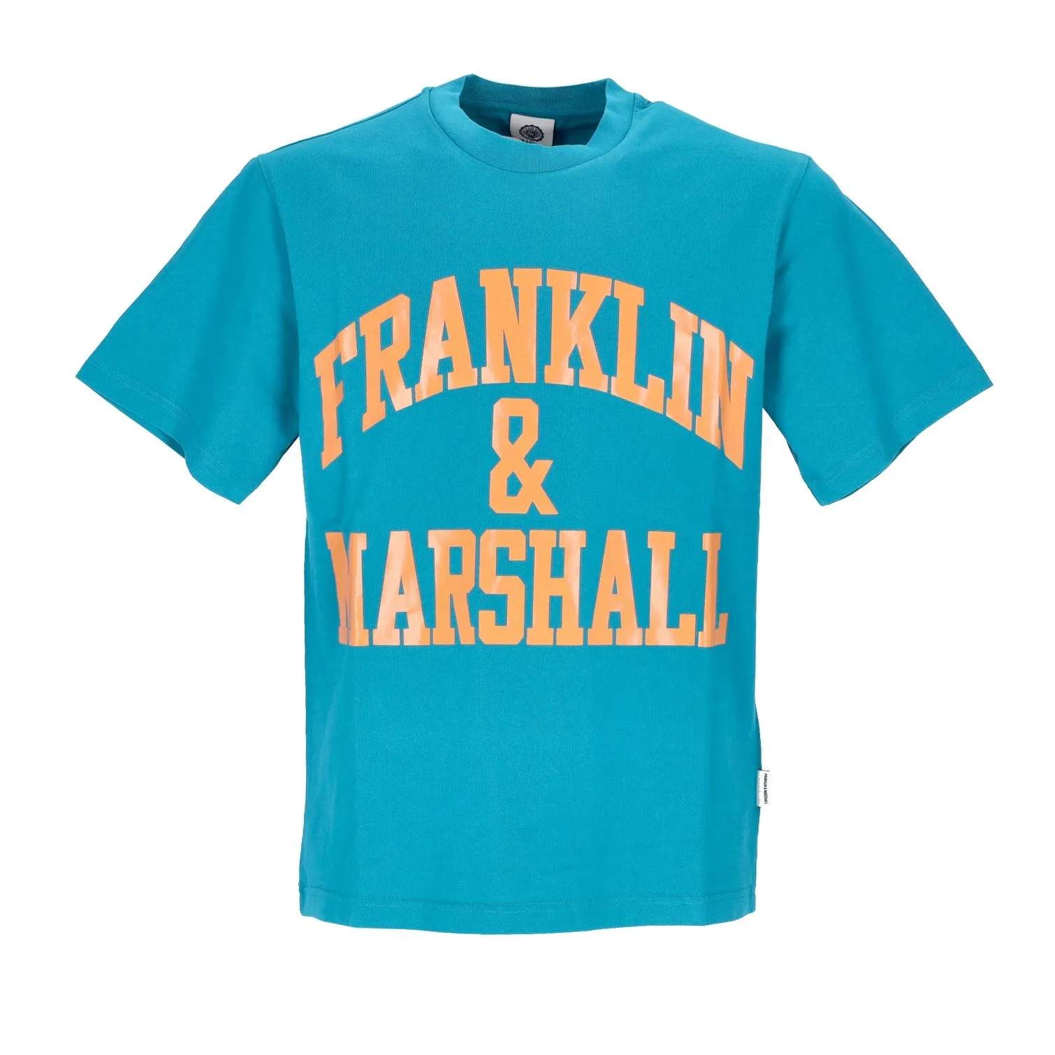 Maglietta Uomo Piece Dyed Tee Petrol