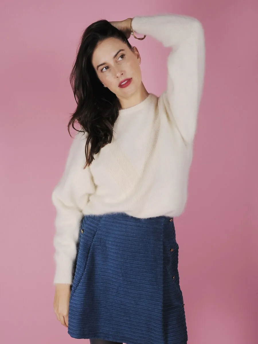 Maglione angora bianco anni ’80