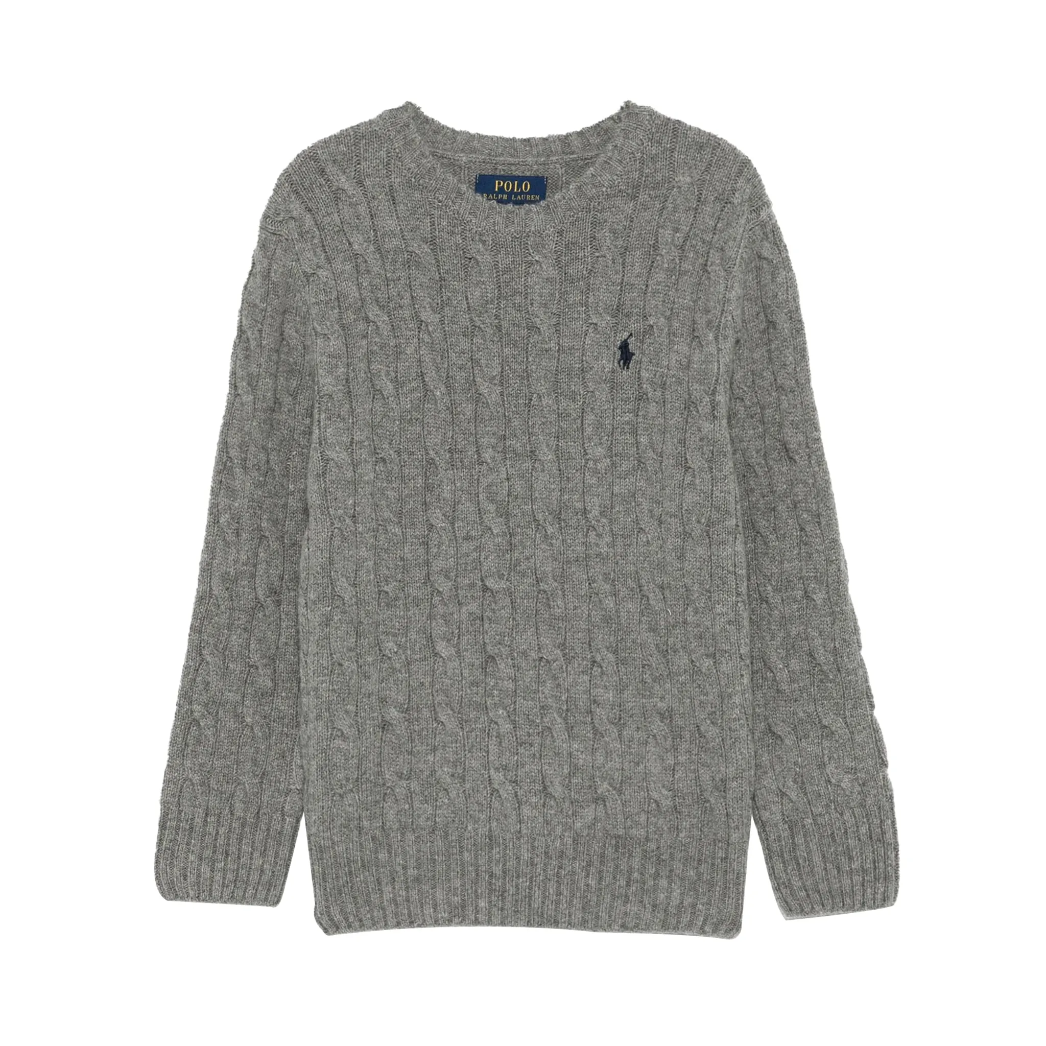 Maglione Bambino a trecce Grigio