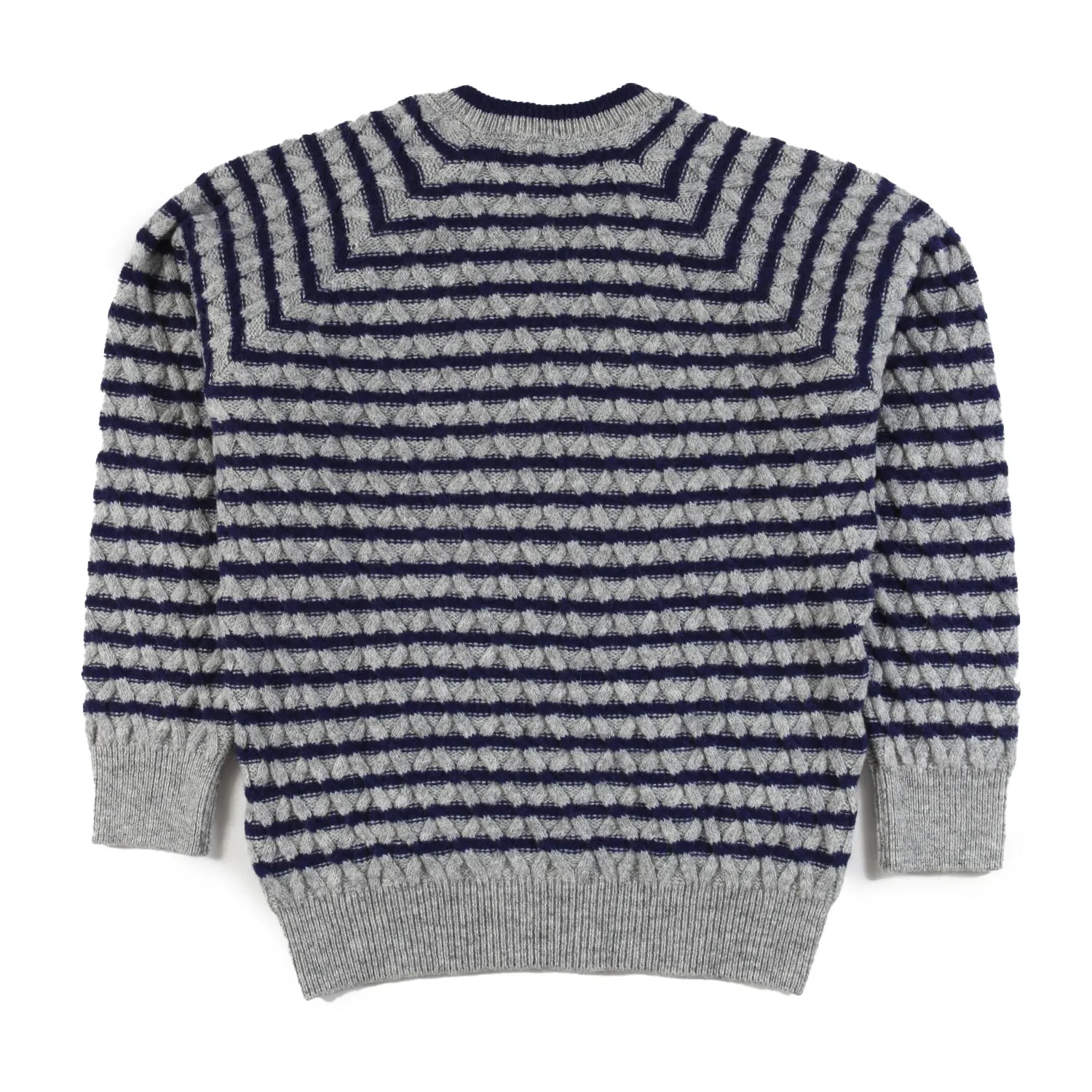 Maglione Blu E Grigio Bambino