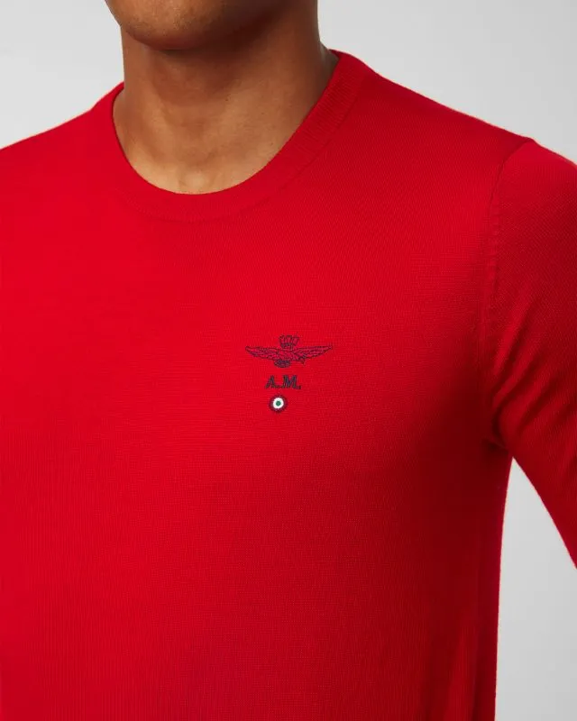 Maglione di lana AERONAUTICA MILITARE