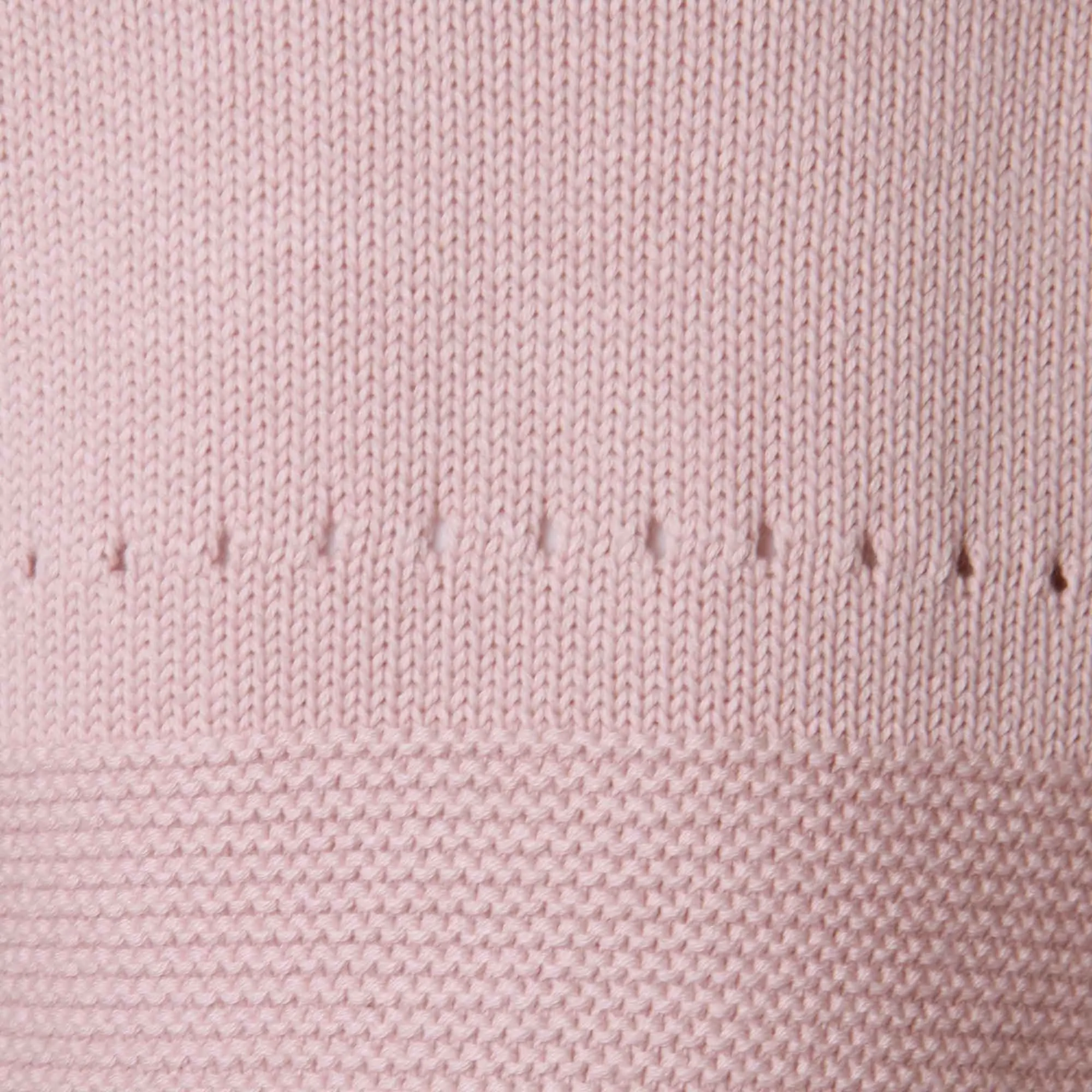Maglione Rosa Bimba Con Coniglietto