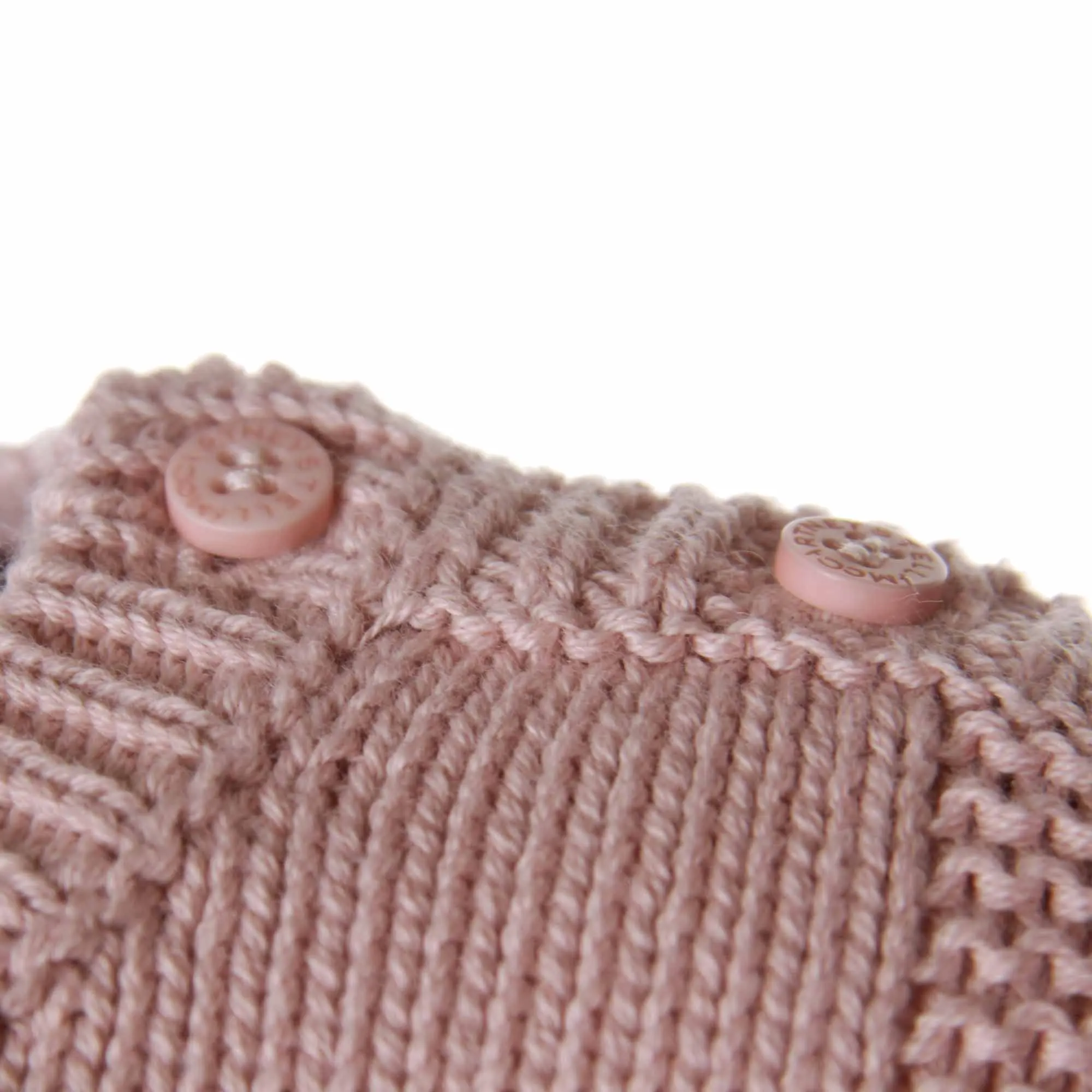 Maglione Rosa Bimba Con Coniglietto