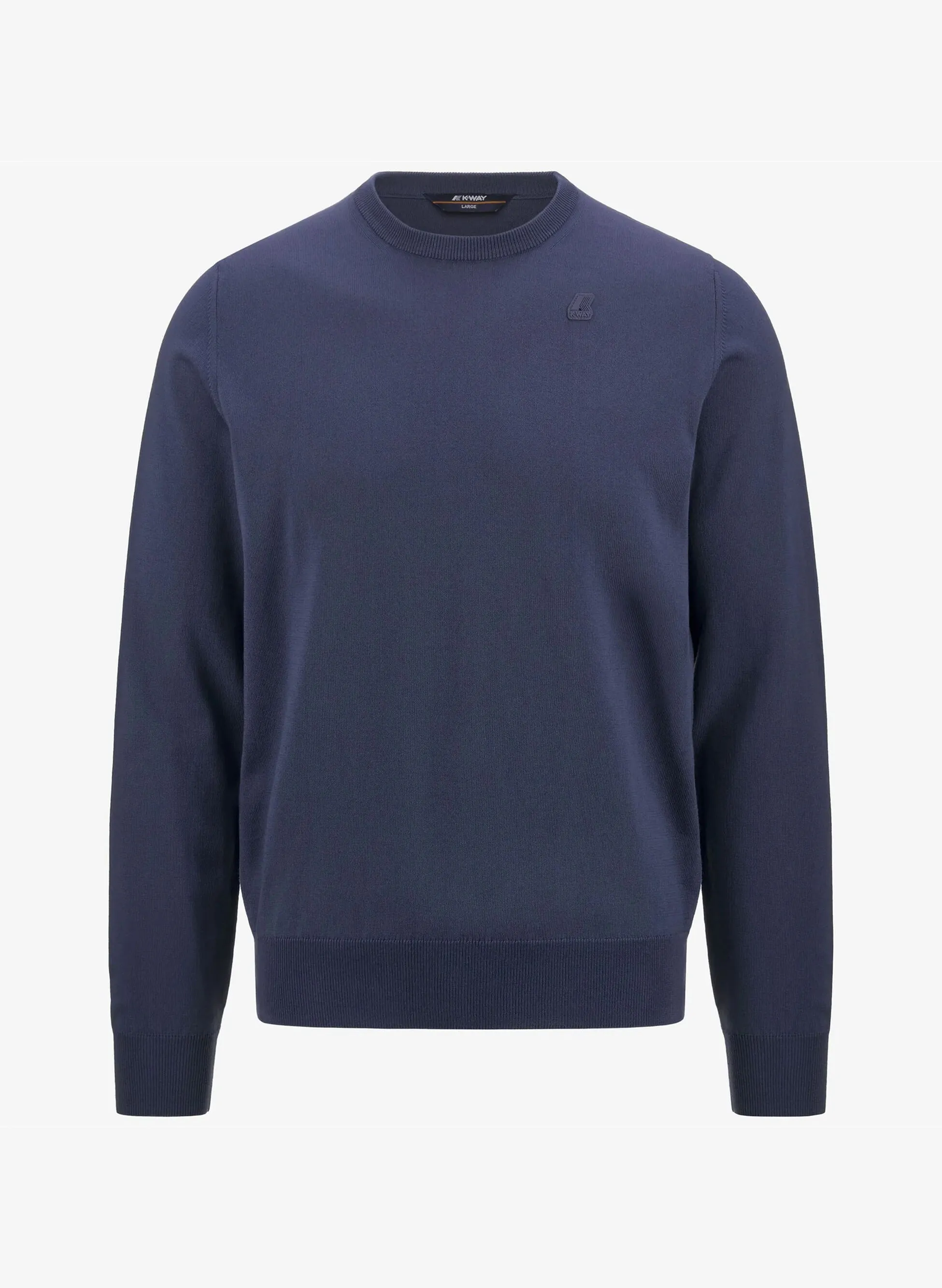 maglione sebastiene in cotone girocollo