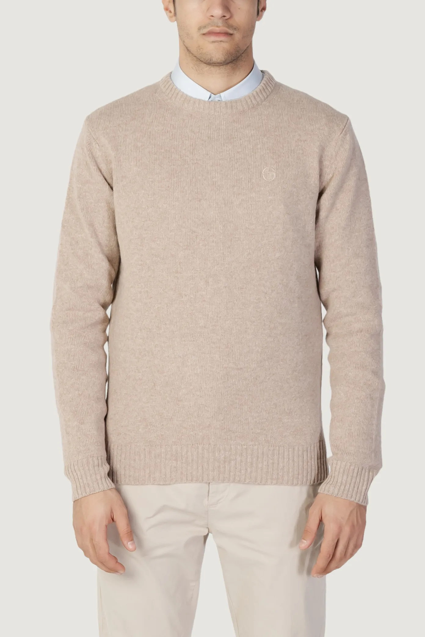 Maglione SERGIO TACCHINI girocollo 70w 30a Beige