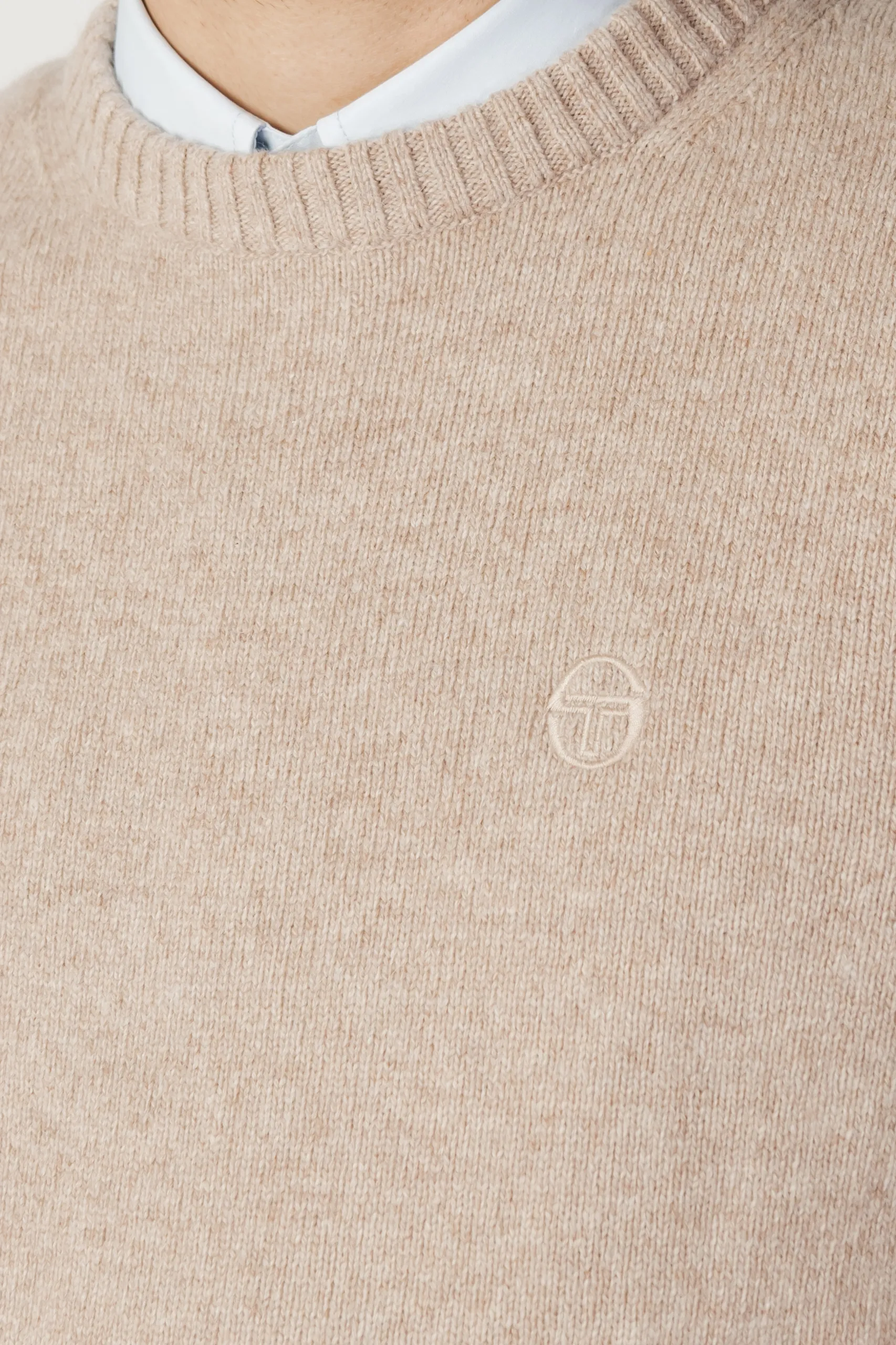 Maglione SERGIO TACCHINI girocollo 70w 30a Beige