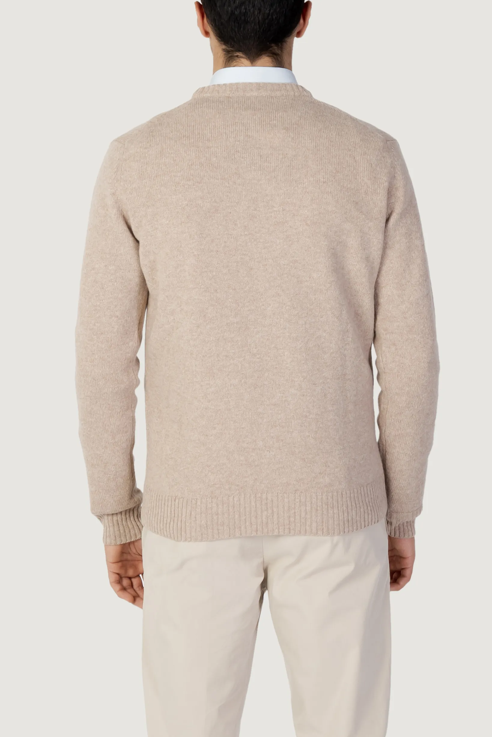 Maglione SERGIO TACCHINI girocollo 70w 30a Beige