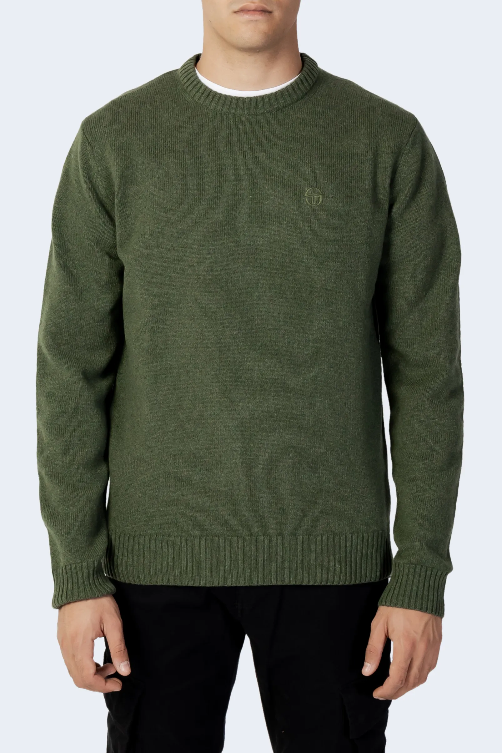 Maglione SERGIO TACCHINI girocollo 70w 30a Verde