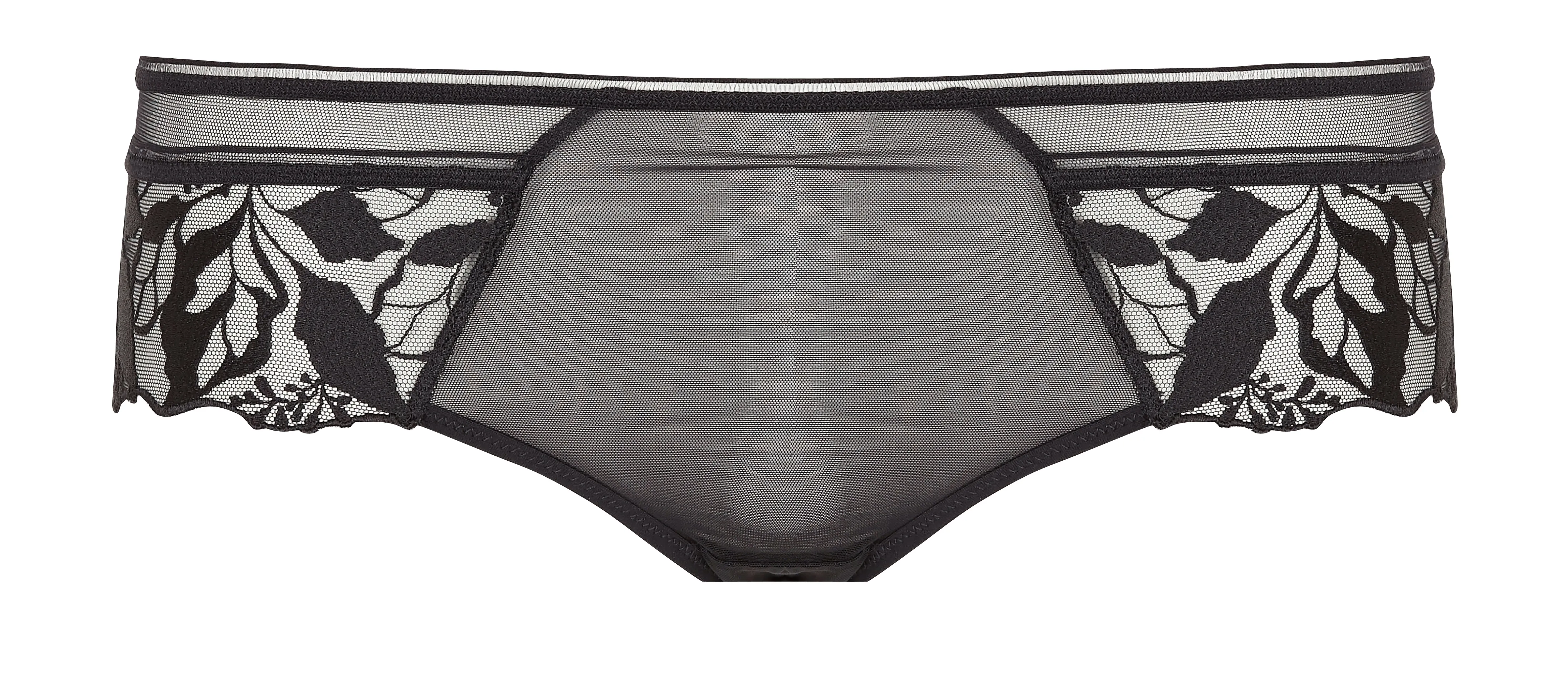  MAISON LEJABY   SIN - Culotte in pizzo | Nero