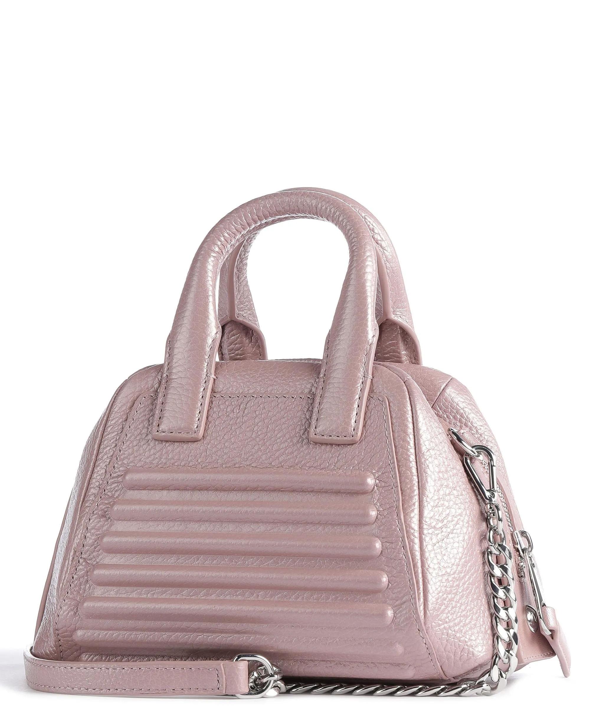  Mandarina Duck I-Con Borsa a tracolla pelle di vitello grana rosa  