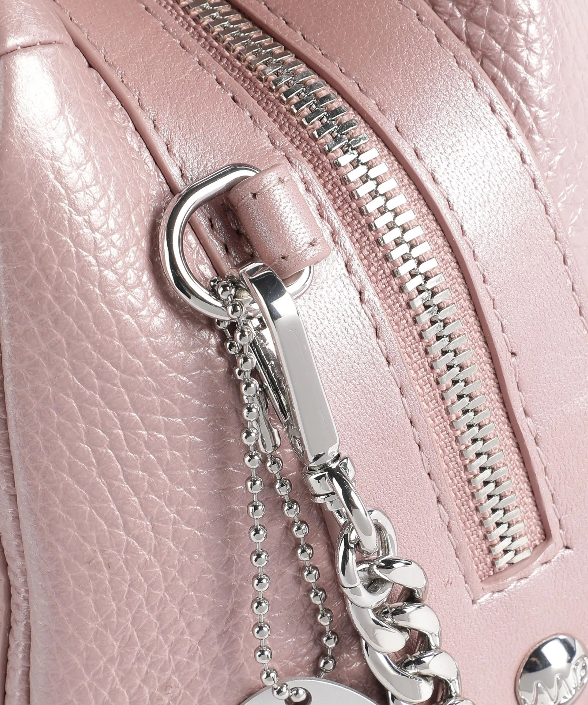  Mandarina Duck I-Con Borsa a tracolla pelle di vitello grana rosa  