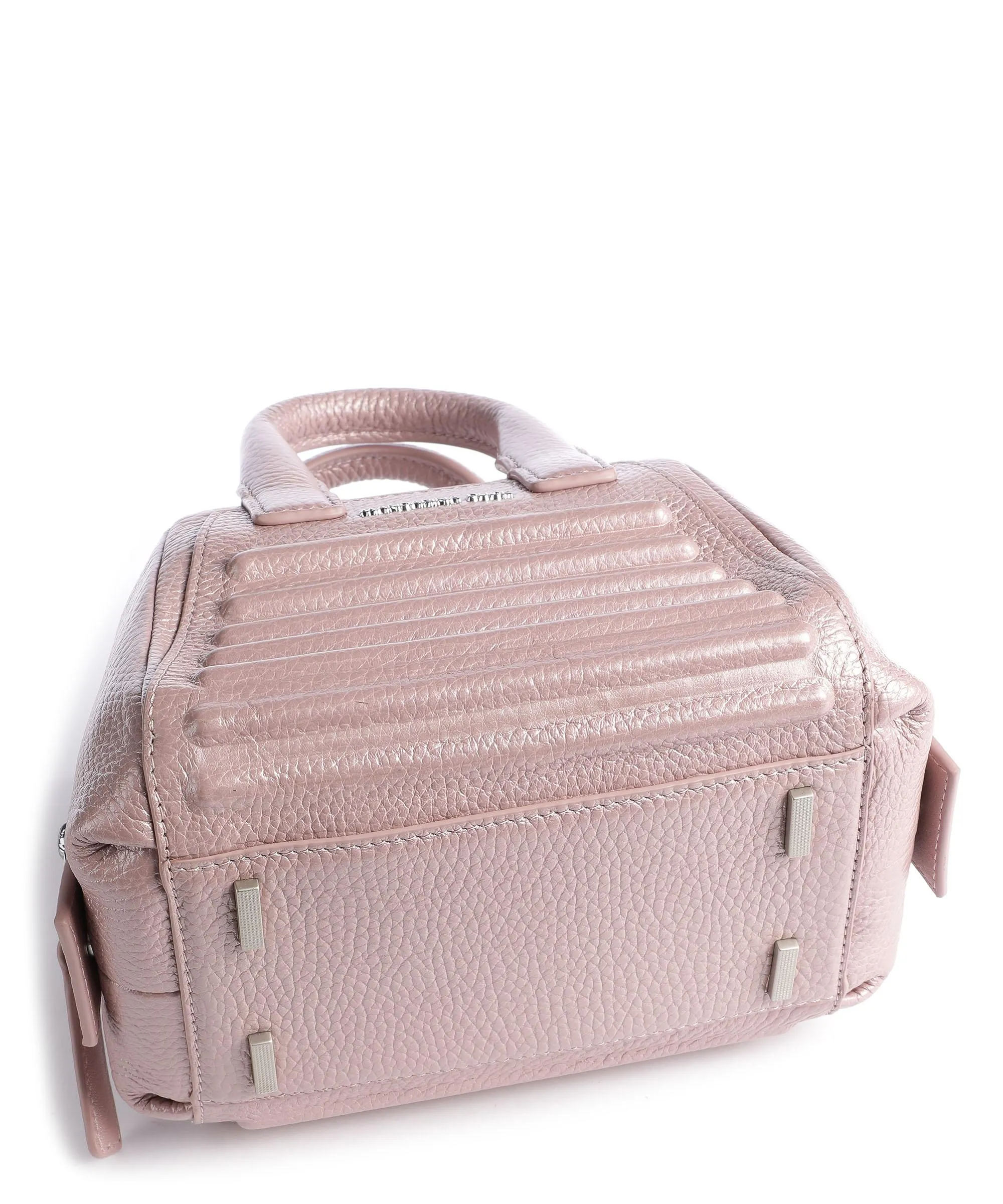  Mandarina Duck I-Con Borsa a tracolla pelle di vitello grana rosa  