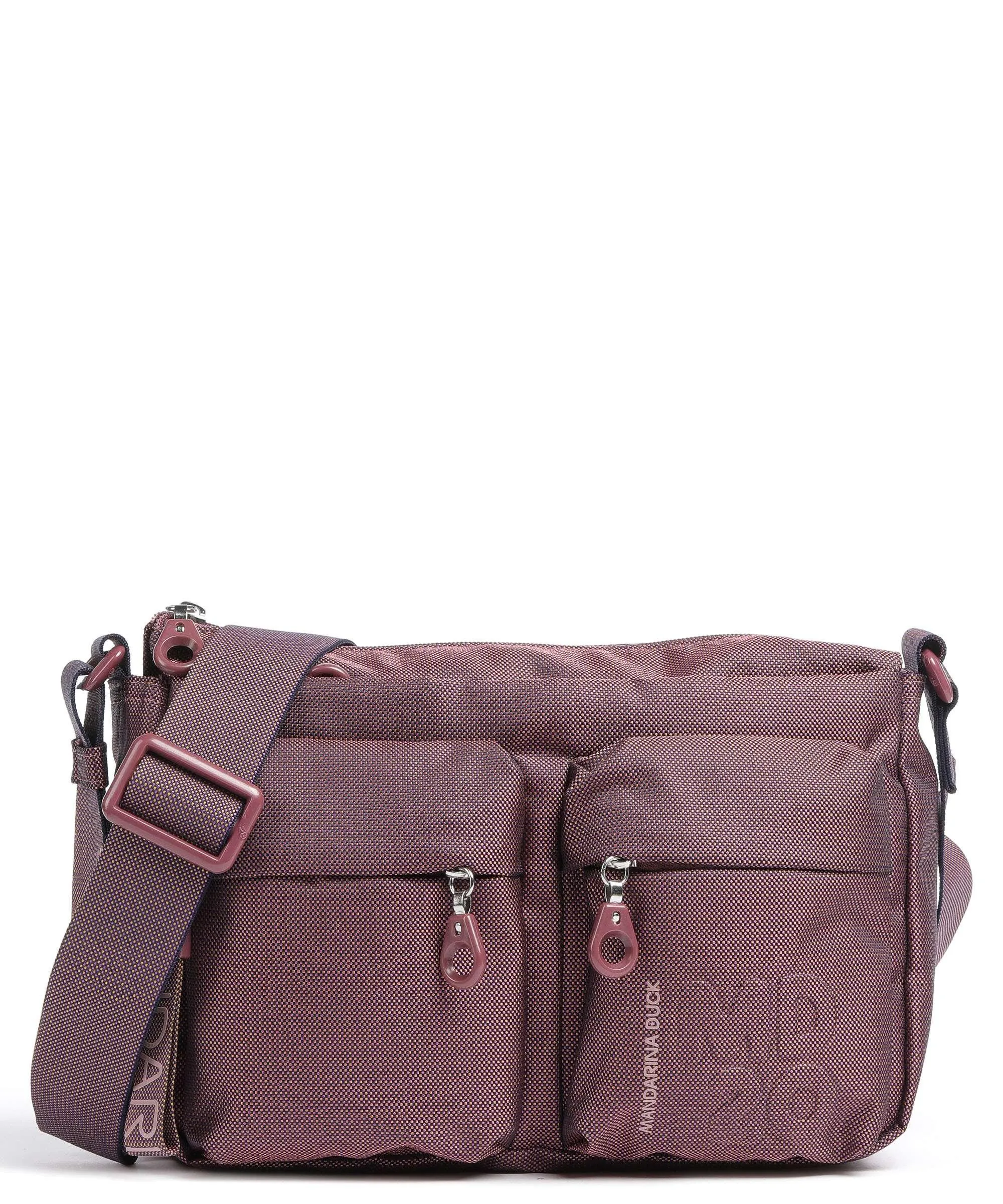  Mandarina Duck MD20 Borsa a spalla poliestere rosso scuro  