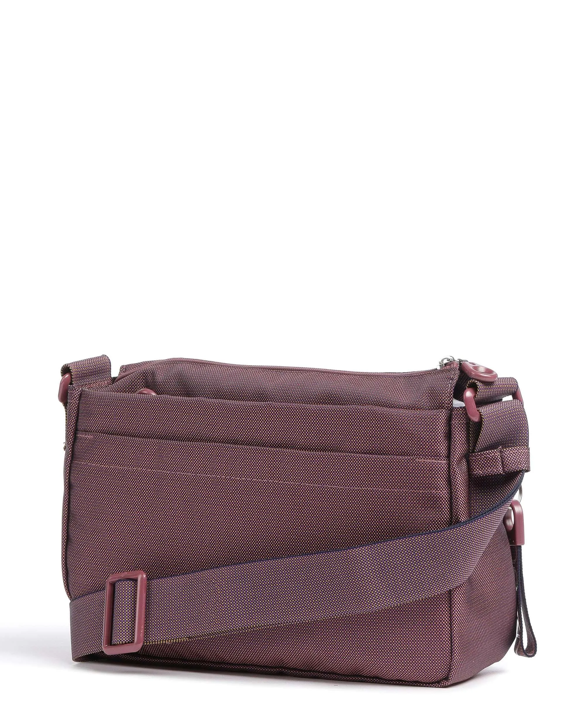  Mandarina Duck MD20 Borsa a spalla poliestere rosso scuro  