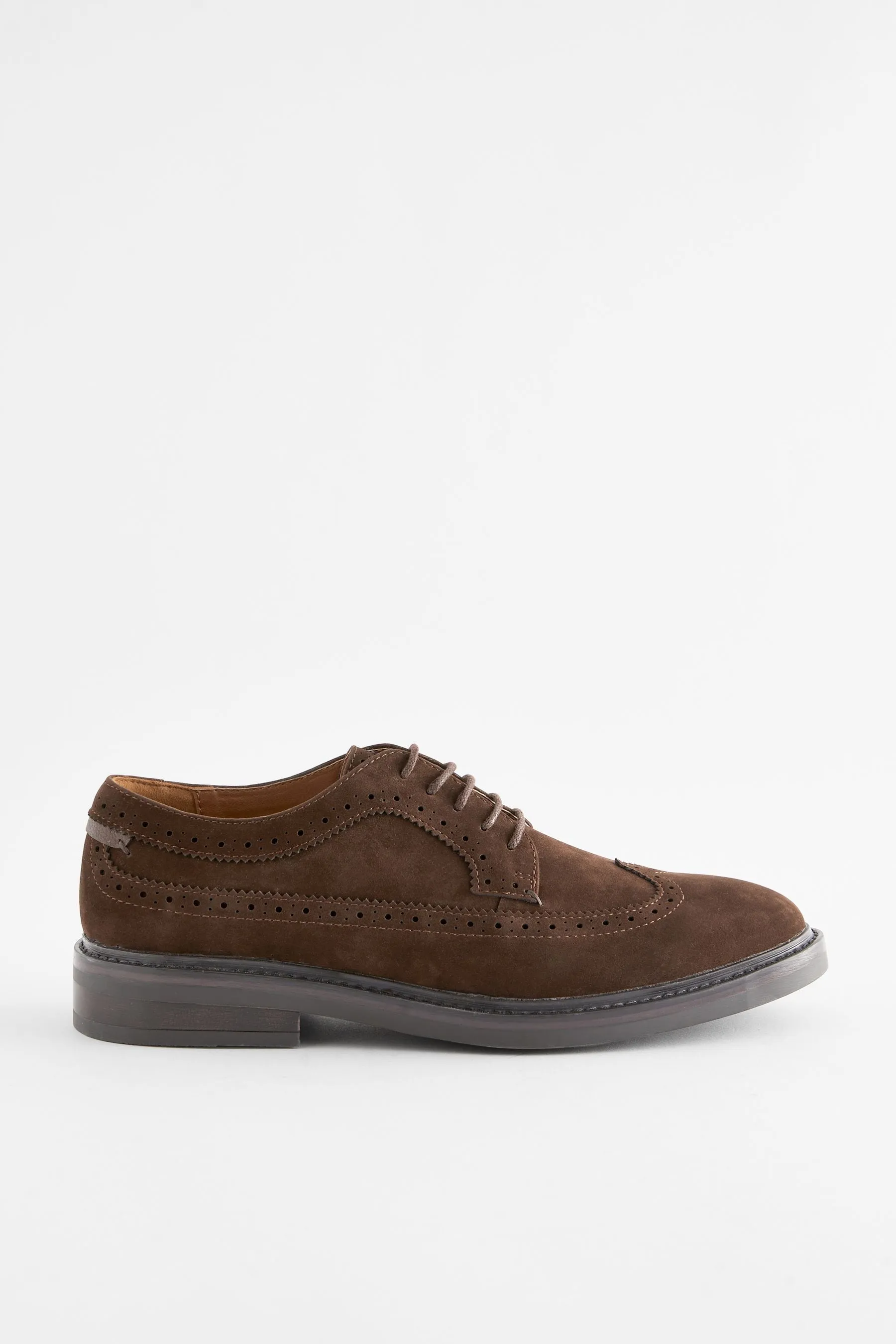 Marrone  - Scarpe brogue lungo