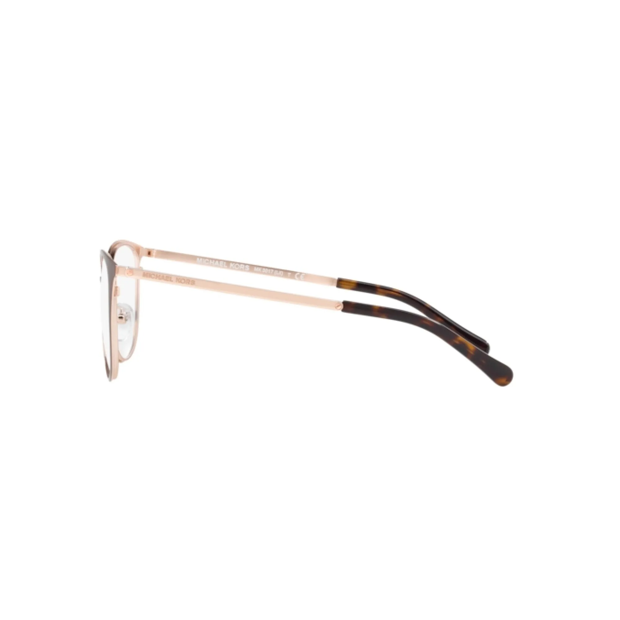   Michael Kors MK 3017 Lil 1188 Satin Brown / Rose Gold-tone | Occhiale Da Vista Donna 