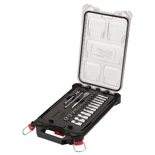 MILWAUKEE PACKOUT SERIE BUSSOLE CON ACCESSORI DA 1/4