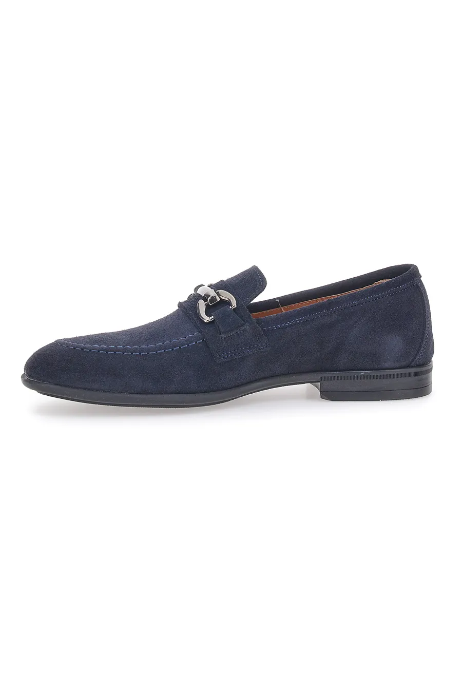 Mocassini Blu In Vera Pelle Max Dillan 11