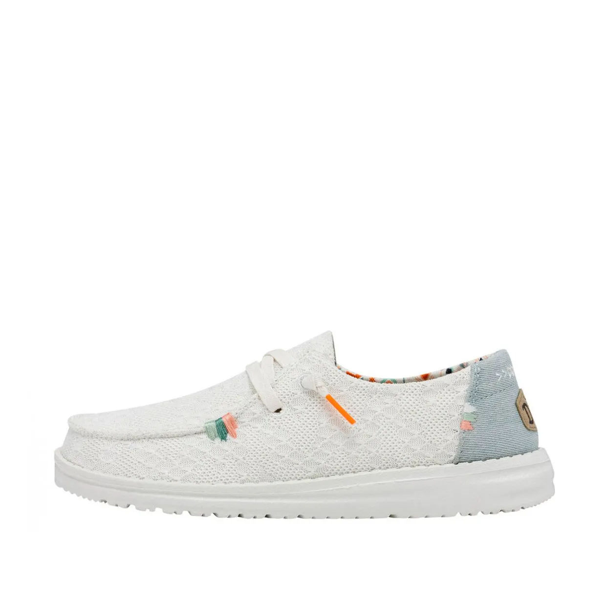 Mocassini Donna Hey Dude Wendy Boho W Bianco