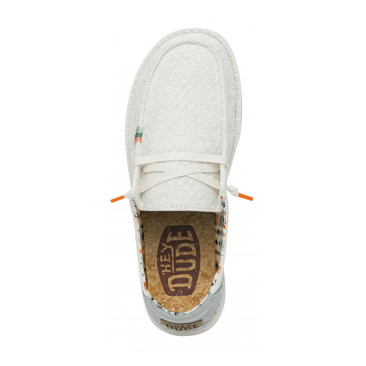 Mocassini Donna Hey Dude Wendy Boho W Bianco