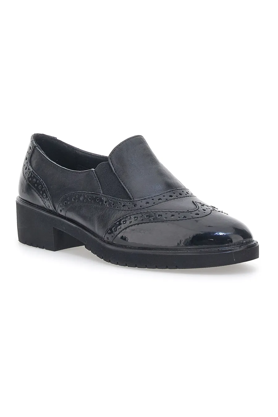 Mocassini in Pelle Me & Me 11708 Neri