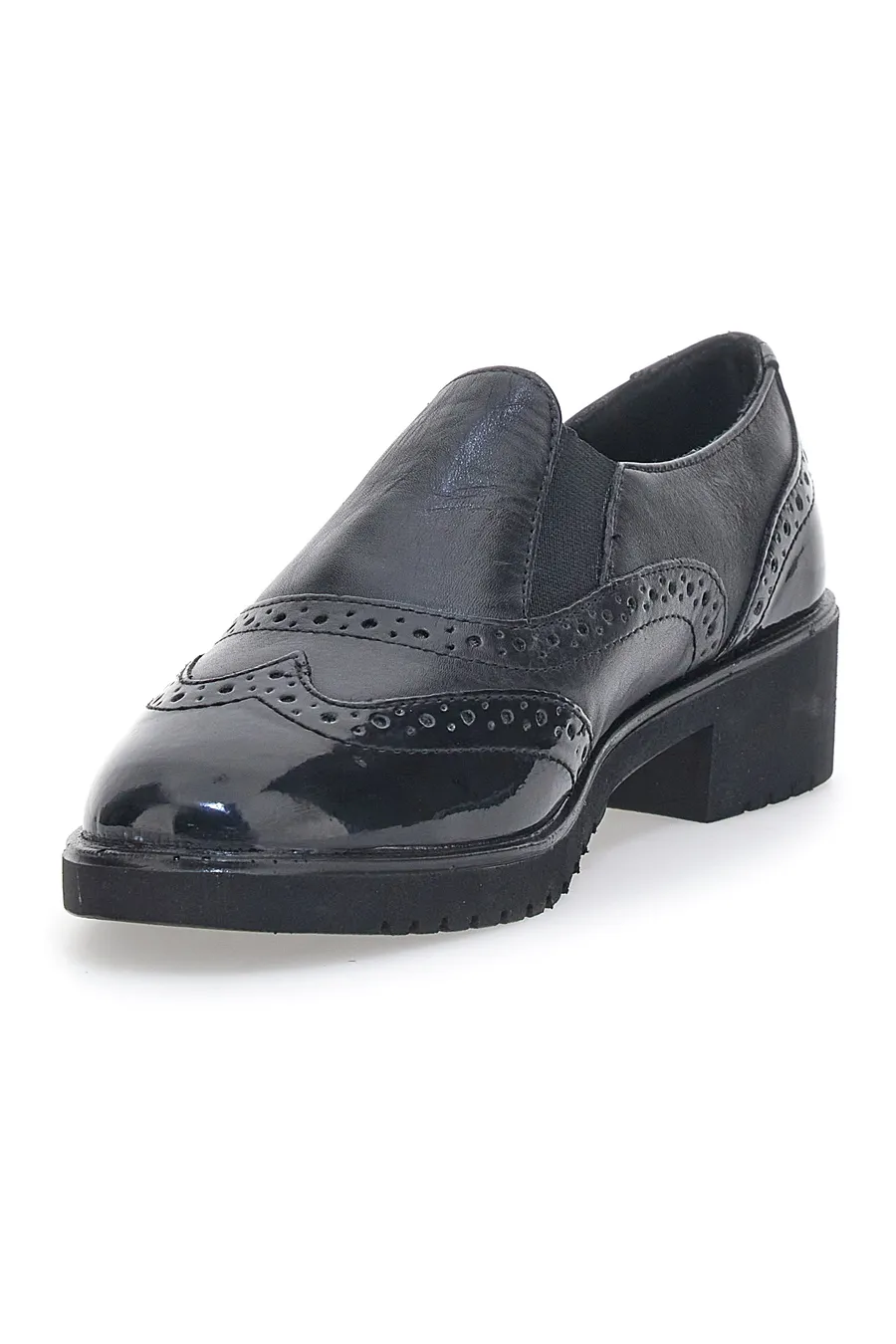Mocassini in Pelle Me & Me 11708 Neri