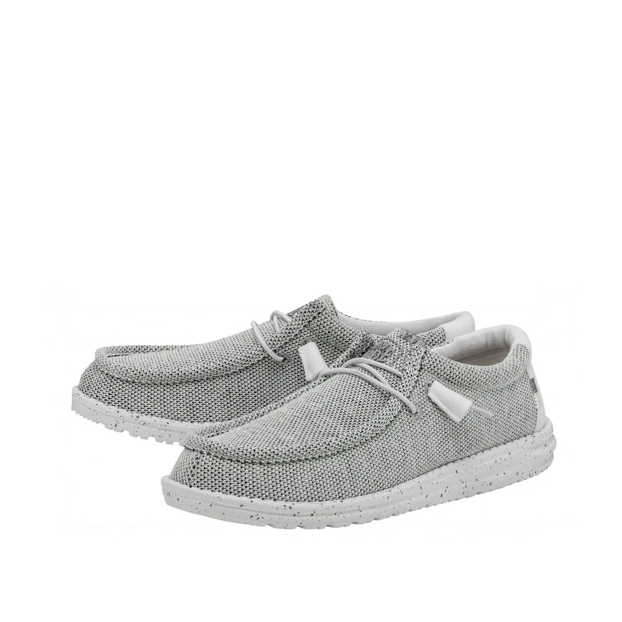 Mocassini Uomo Hey Dude Wally Sox Grigio Chiaro