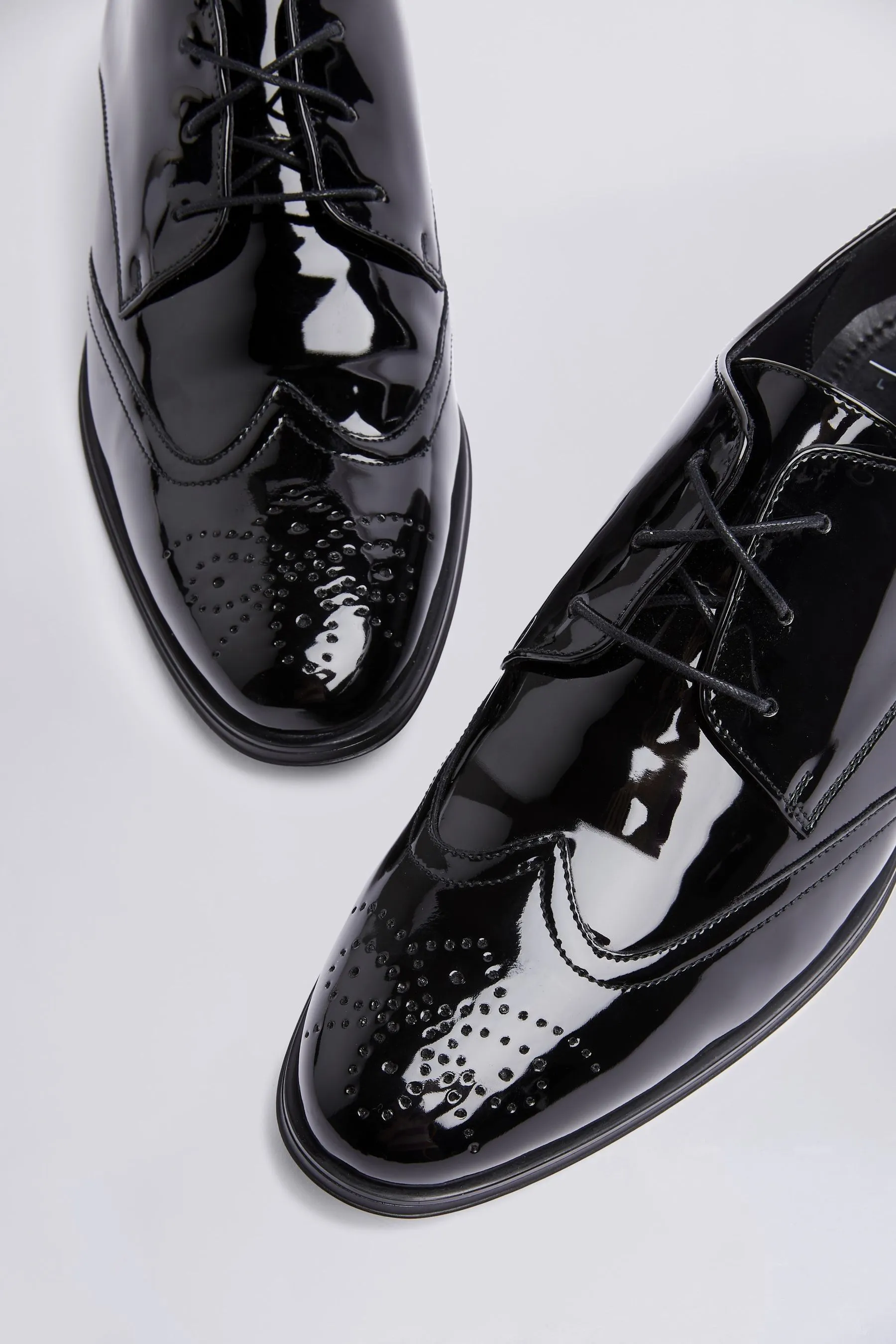 MOSS - Kensington - Scarpe brogue con abito in vernice