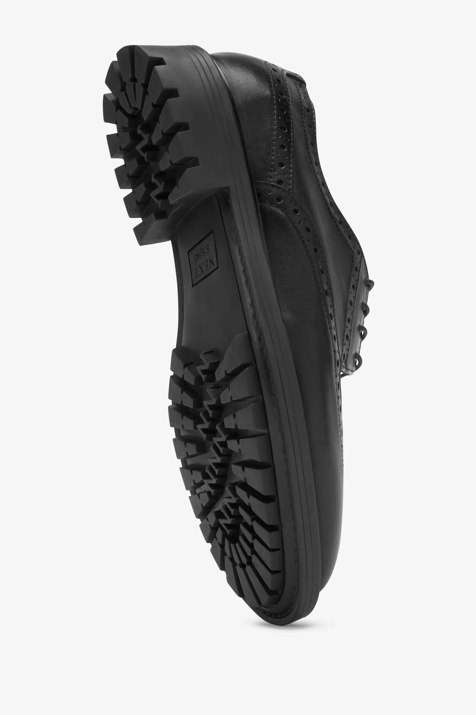 Nero  - Forever Comfort® - Scarpe brogue spesse in pelle Pizzo Scarpe
