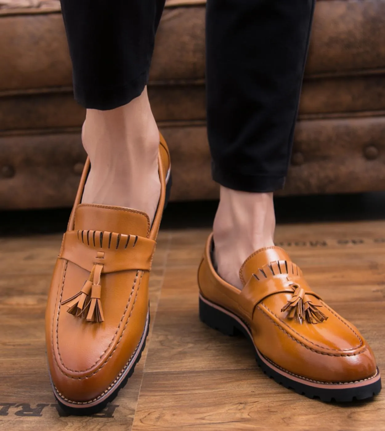 Nuovi mocassini da uomo in pelle slip on scarpe casual scarpe oxford per uomo nappa scarpe nere scarpe da uomo formale da uomo