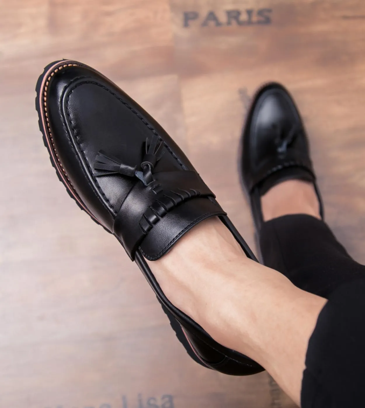 Nuovi mocassini da uomo in pelle slip on scarpe casual scarpe oxford per uomo nappa scarpe nere scarpe da uomo formale da uomo