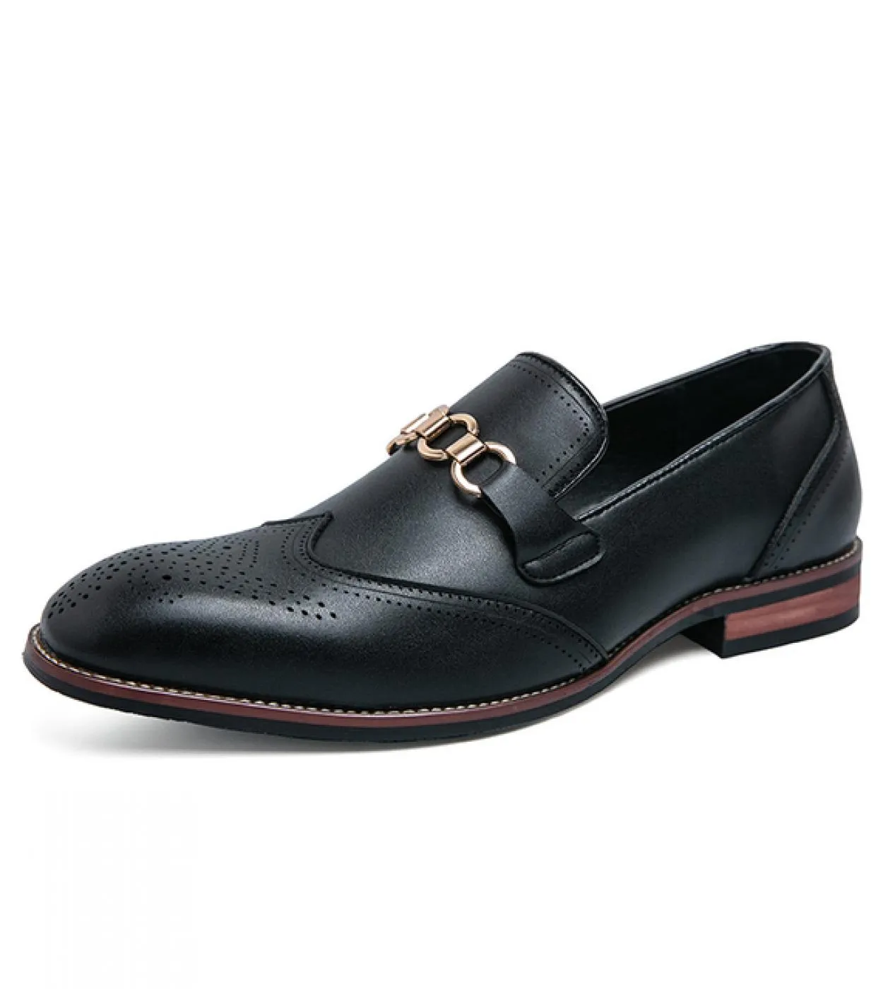 Nuovi uomini di arrivo Scarpe oxford Scarpe da cerimonia stile vintage Scarpe brogue maschili in pelle verniciata Abito da lavor