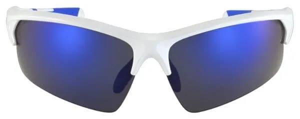 Occhiali AZR Huez White - Lenti a specchio blu