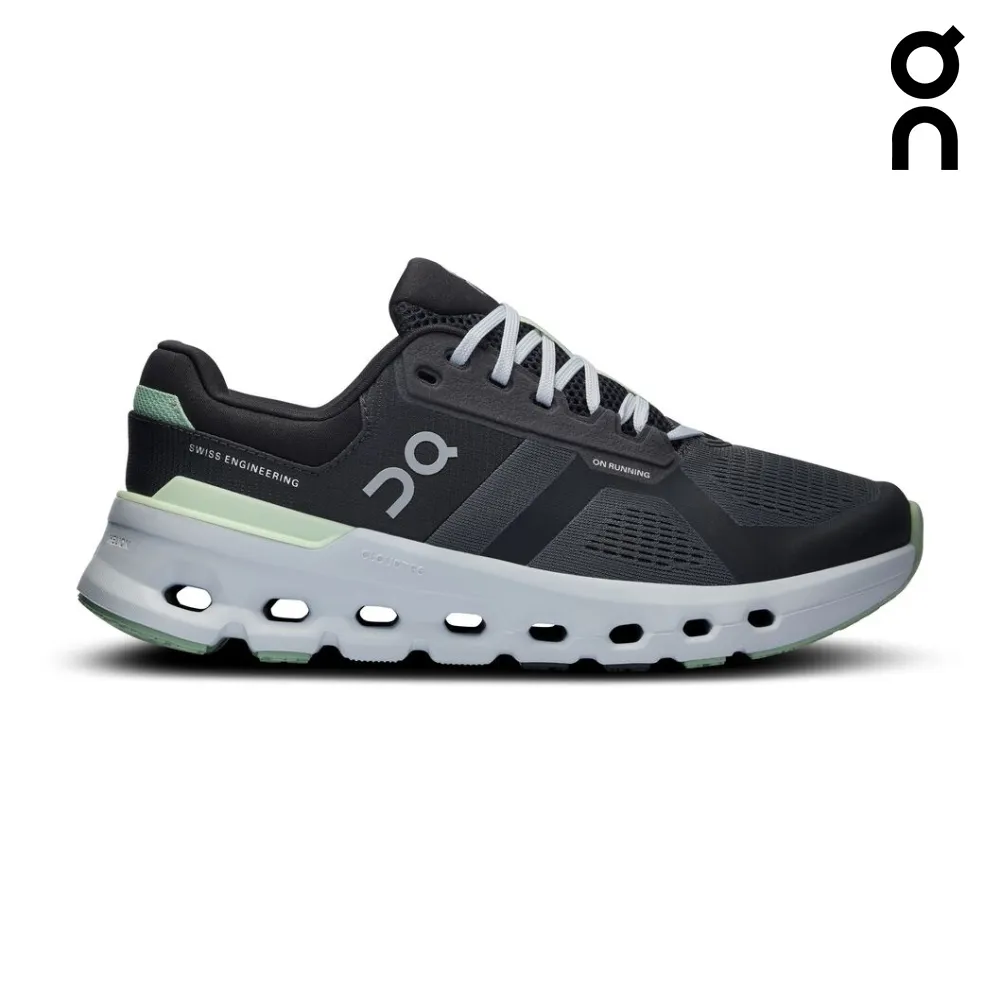 On Running Women Cloudrunner 2 Wide - Shadow / Lima