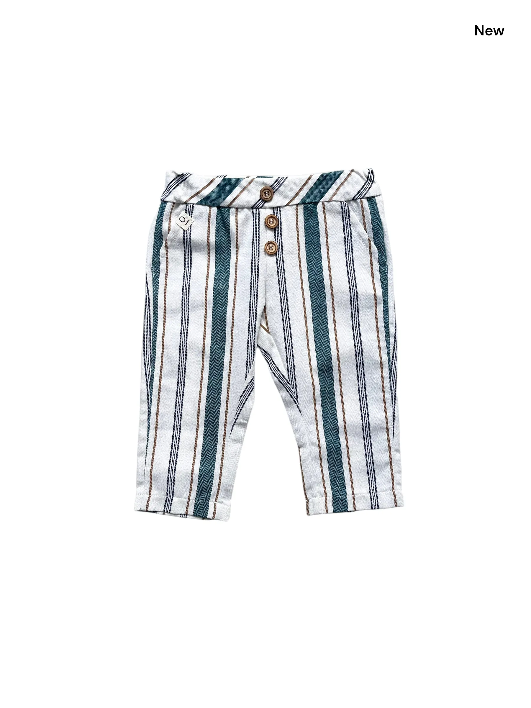 Pantalone a righe per neonato