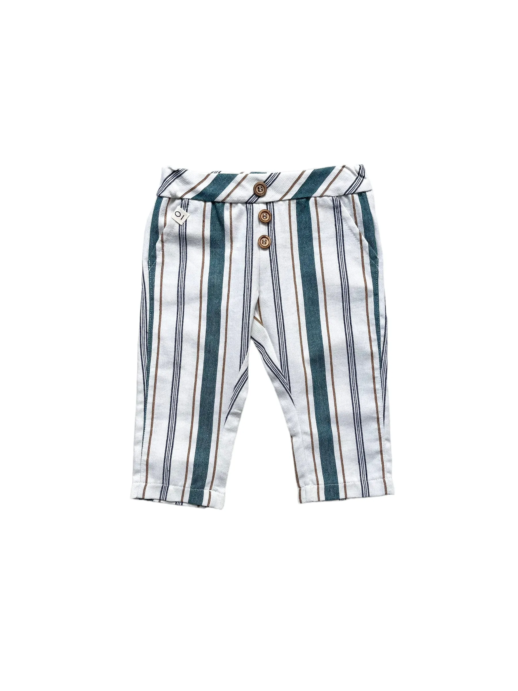 Pantalone a righe per neonato