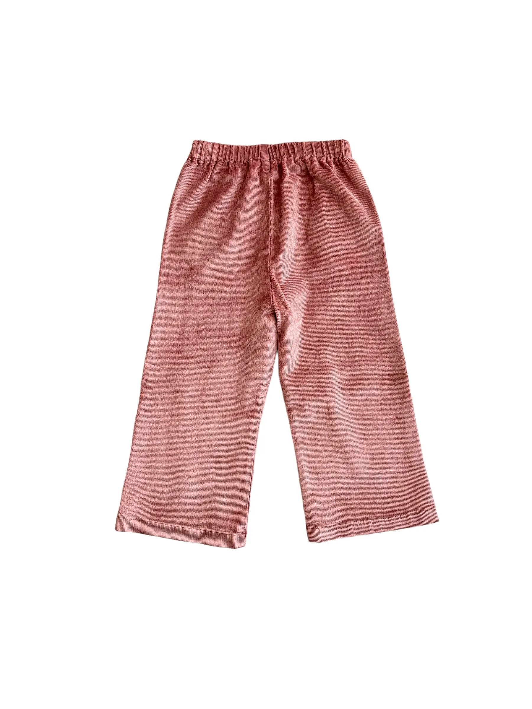 Pantalone in velluto a costine cipolla per neonata e bambina