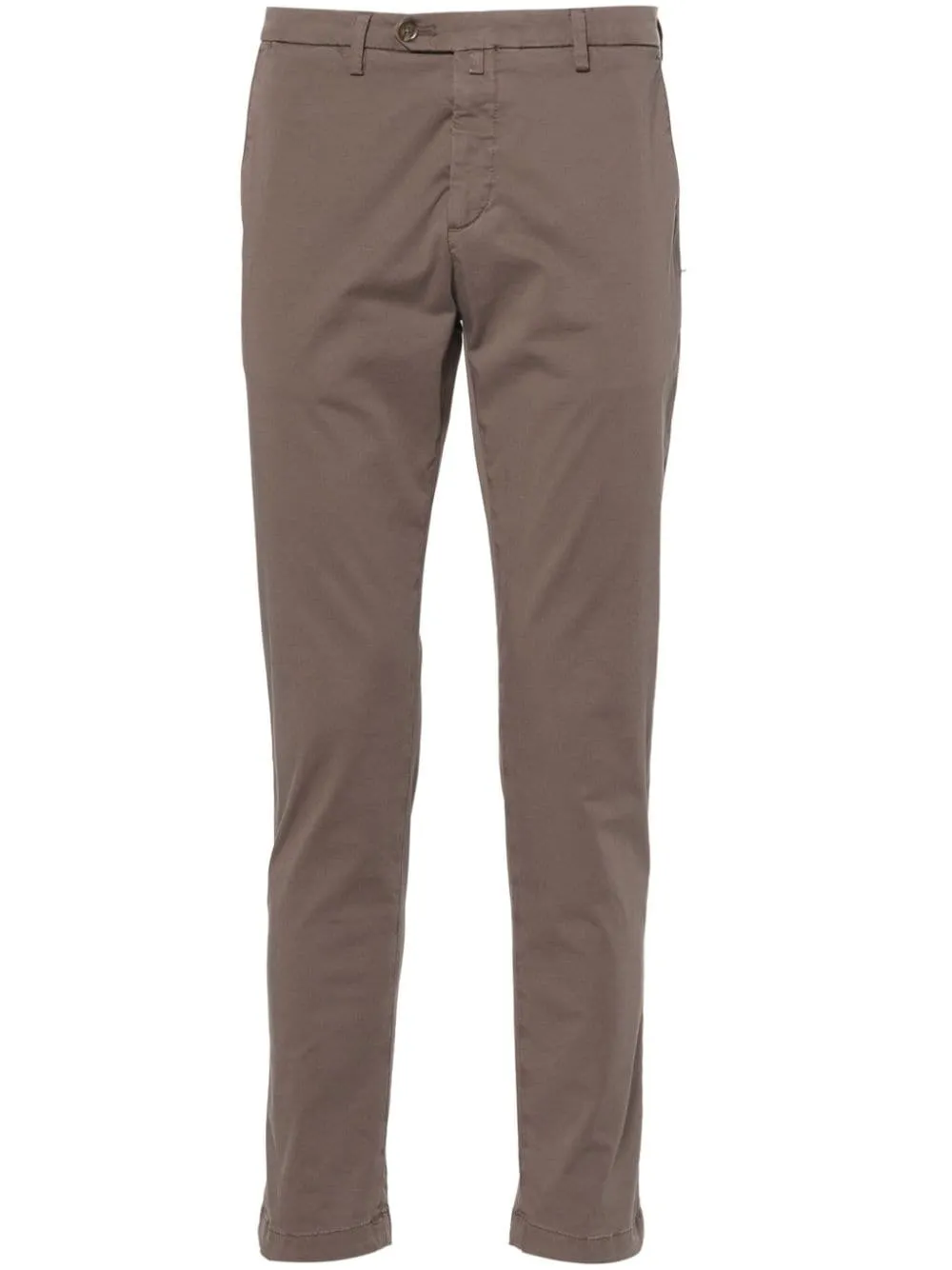 Pantaloni affusolati in marrone - uomo