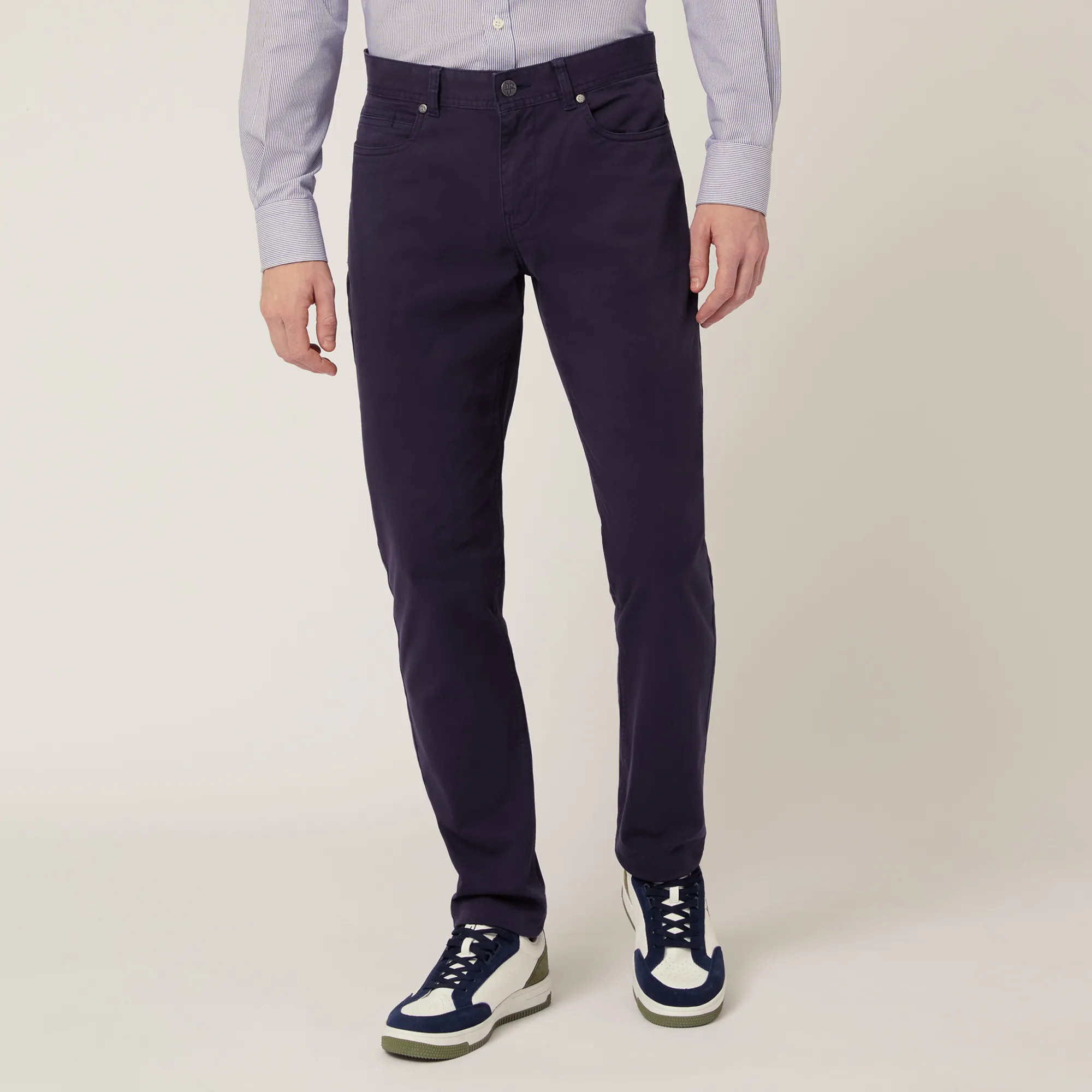 Pantaloni In Light Twill