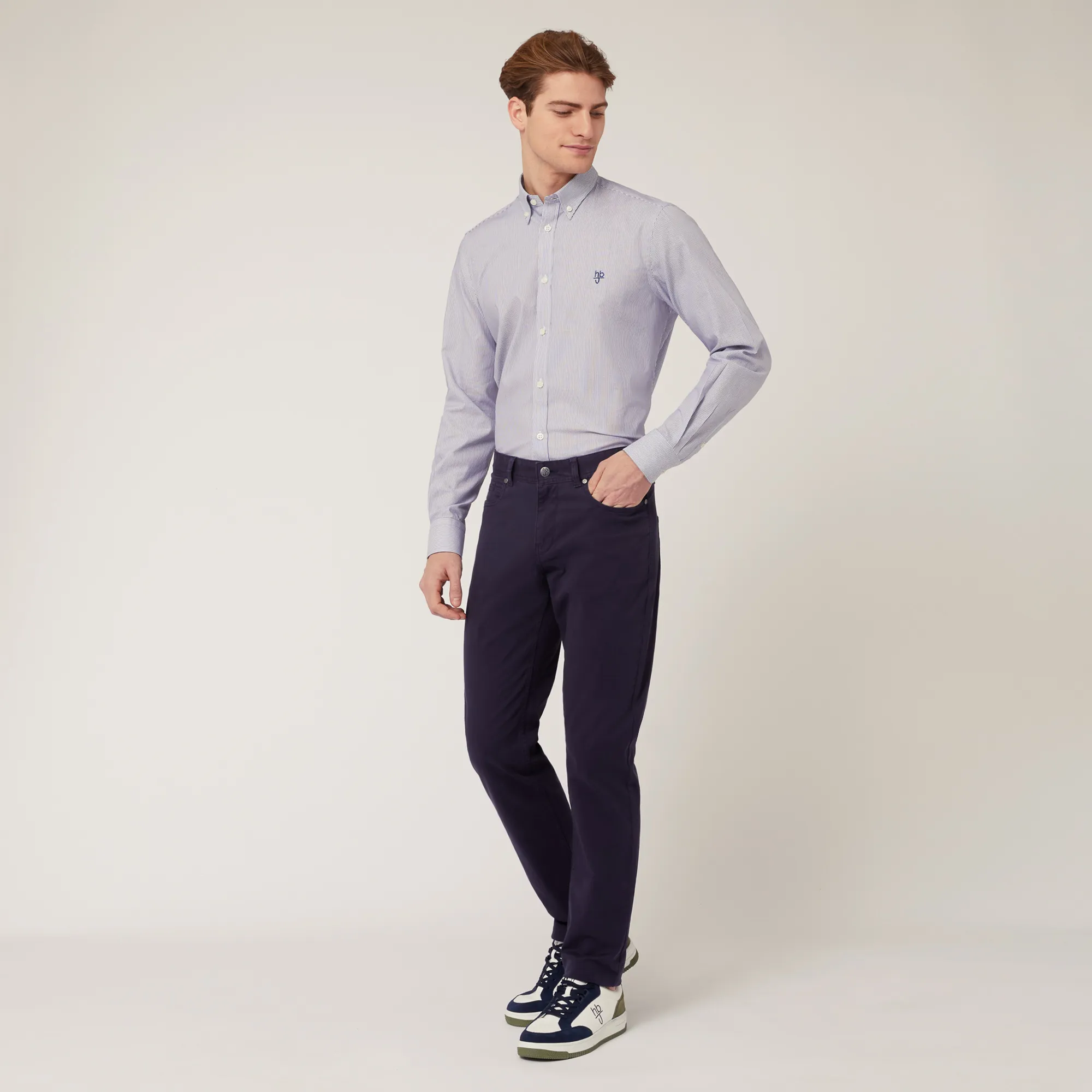 Pantaloni In Light Twill
