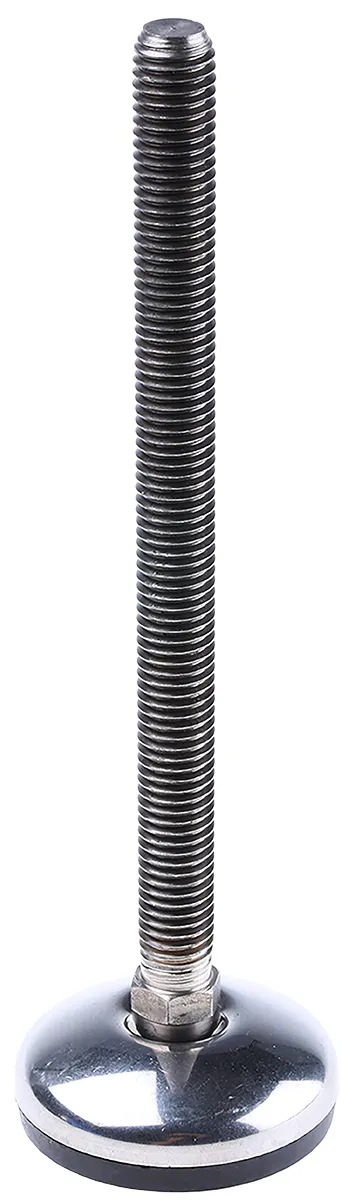 Piedino regolabile Nu-Tech Engineering in Acciaio inossidabile, M12 x 150mm, 350kg