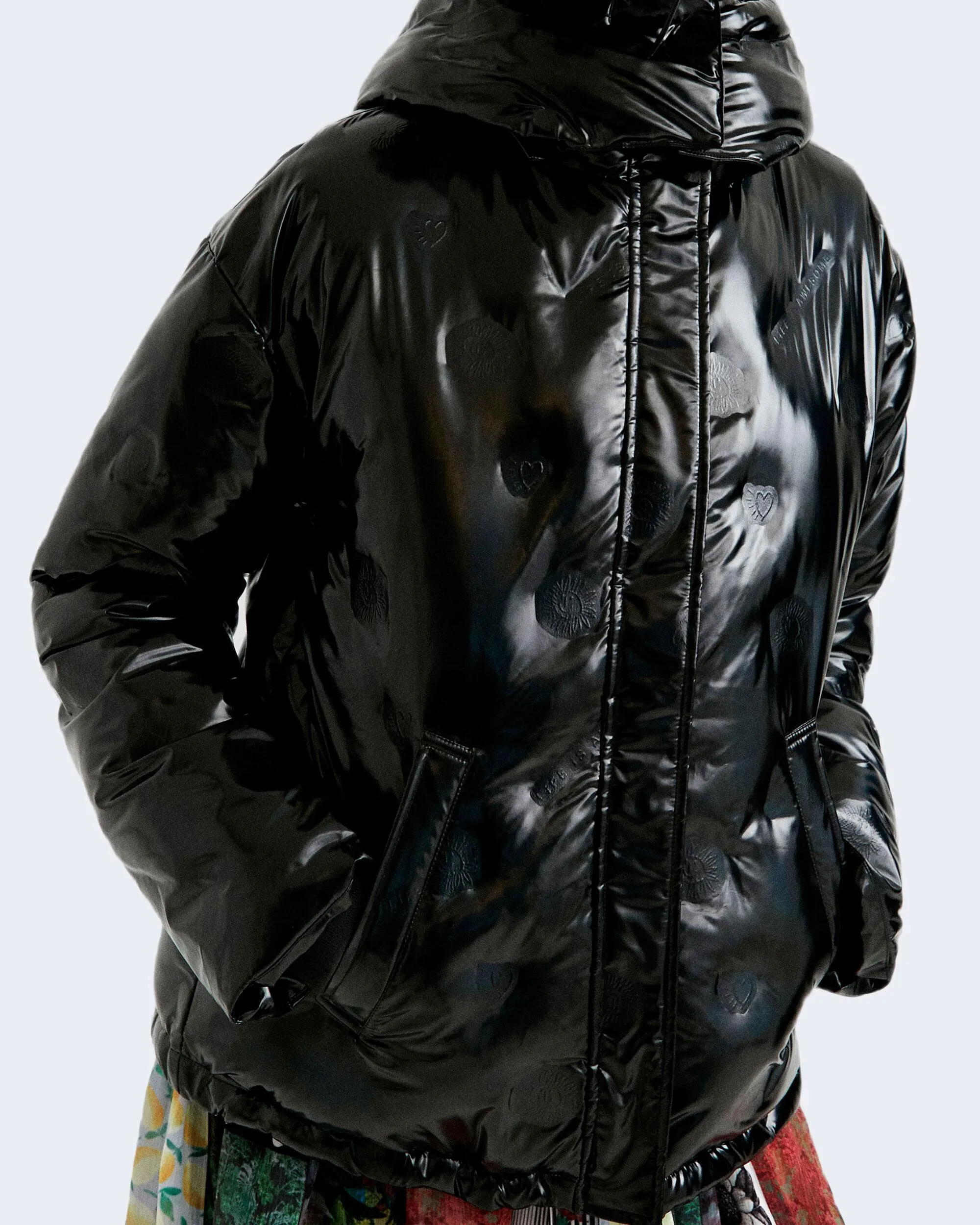 Piumino Desigual padded sunlion Nero
